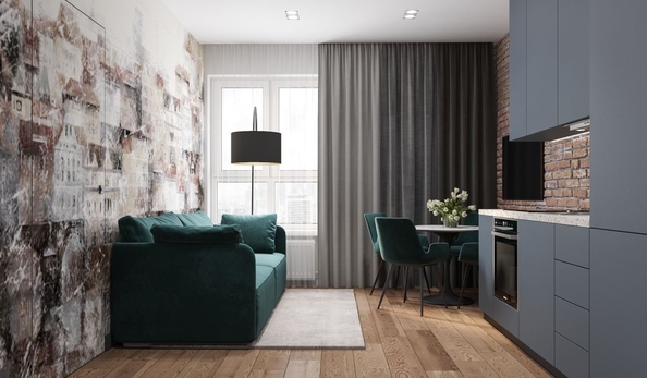 
  Продается 2-комн. квартира, 56 м², ЖК Квартал Стрижи, 2 очередь
. Фото 3.