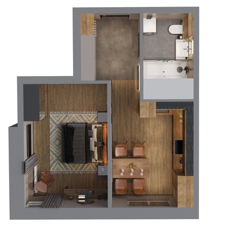 
  Продается 1-комн. квартира, 37.2 м², ЖК Квартал Стрижи, 3 очередь, дом 1
. Фото 1.