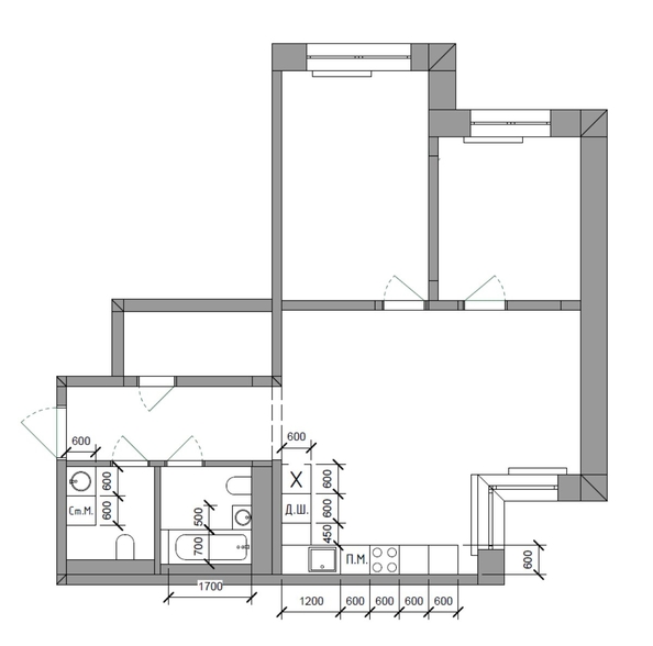 
  Продается 3-комн. квартира, 72.4 м², ЖК Стрижи Сити, блок-секции 8,9
. Фото 14.