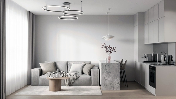 
  Продается 1-комн. квартира, 25.9 м², ЖК Стрижи Сити, блок-секции 6,7
. Фото 2.