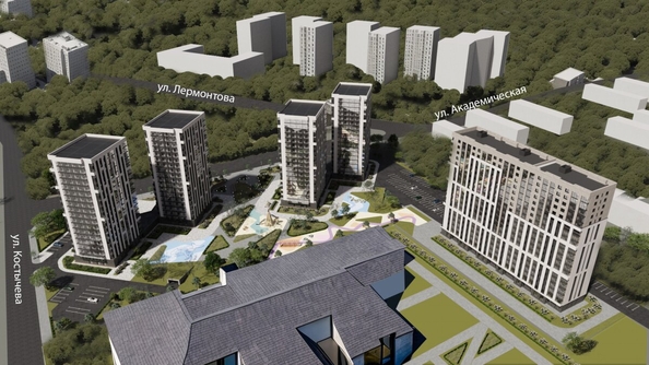 
  Продается 2-комн. квартира, 44.2 м², ЖК ЛЕРМОНТОВ ПАРК, дом 1
. Фото 3.