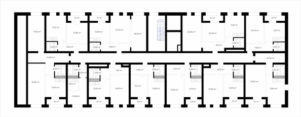 
  Продается 1-комн. квартира, 21.86 м², ЖК Юго-Западный, дом 17
. Фото 5.