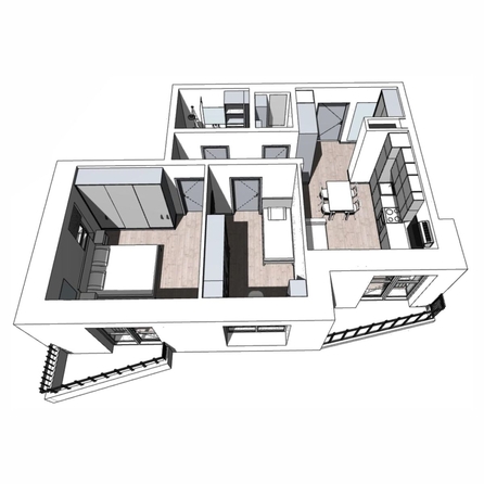 
  Продается 2-комн. квартира, 60.8 м², ЖК Квартал Стрижи, 2 очередь
. Фото 18.