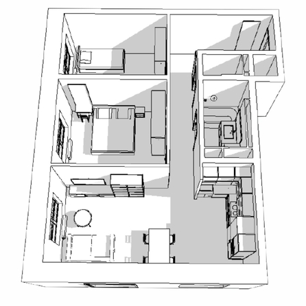 
  Продается 2-комн. квартира, 69.4 м², ЖК Квартал Стрижи, 2 очередь
. Фото 13.