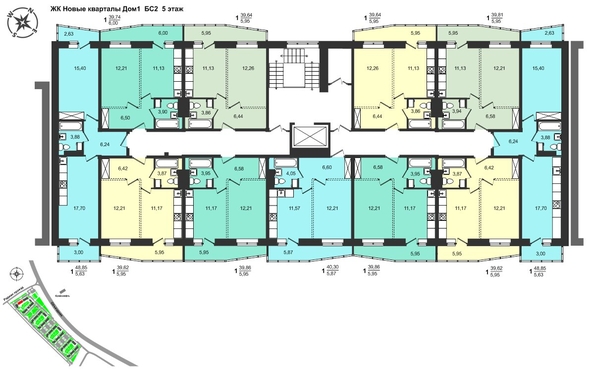 
  Продается 1-комн. квартира, 48.85 м², ЖК Новые кварталы, дом 1
. Фото 1.