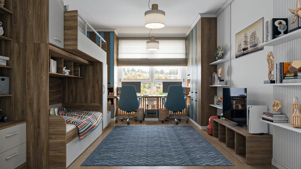 
  Продается 3-комн. квартира, 90.25 м², ЖК Стрижи Сити, блок-секции 6,7
. Фото 18.