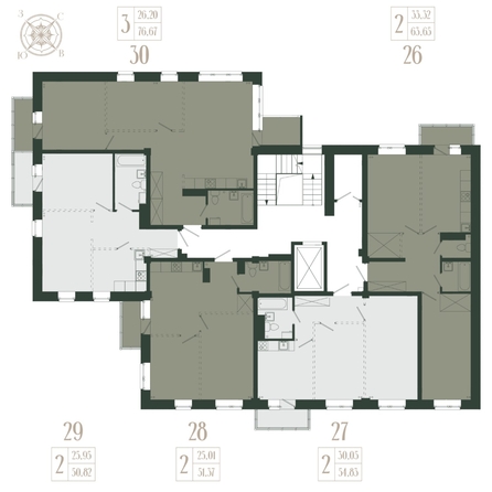 
  Продается 2-комн. квартира, 63.65 м², ЖК Новые кварталы, дом 2
. Фото 1.