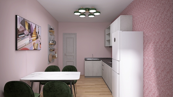
  Продается 1-комн. квартира, 40.92 м², ЖК Юго-Западный, дом 17
. Фото 1.