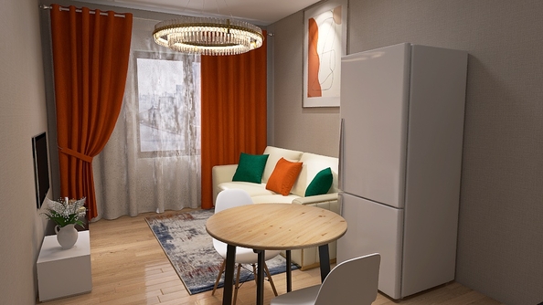 
  Продается 2-комн. квартира, 39.53 м², ЖК Юго-Западный, дом 17
. Фото 2.