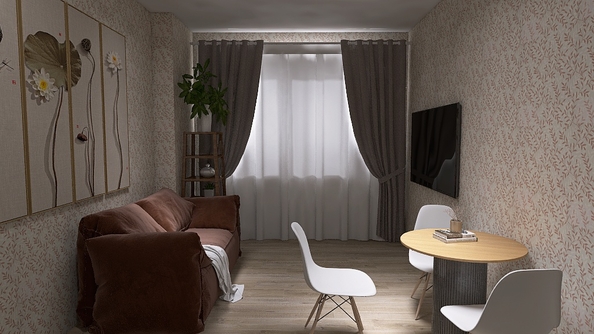 
  Продается 1-комн. квартира, 38.44 м², ЖК Юго-Западный, дом 17
. Фото 5.
