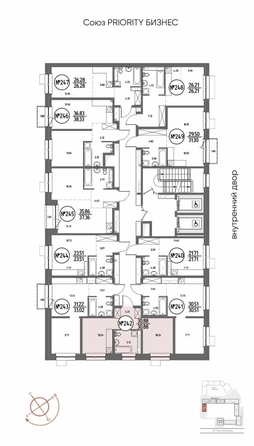 
  Продается 1-комн. квартира 30.88 м², в ЖК СОЮЗ ПРИОРИТИ МАХ, д. 4. Фото 2.