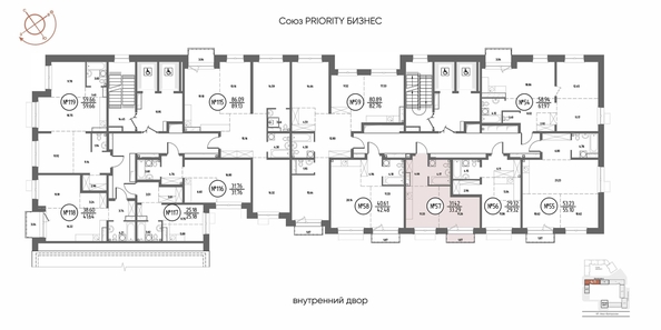 
  Продается 1-комн. квартира 33.29 м², в ЖК СОЮЗ ПРИОРИТИ МАХ, д. 4. Фото 1.