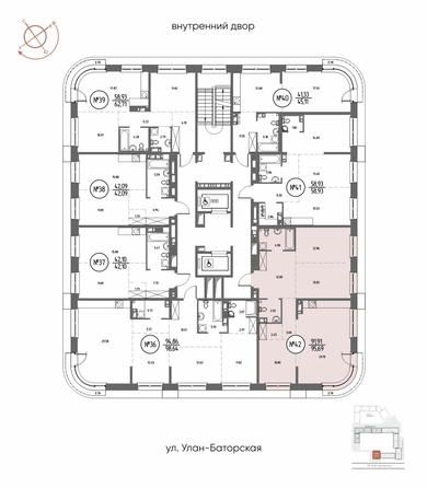 
  Продается 3-комн. квартира, 95.69 м², ЖК СОЮЗ ПРИОРИТИ МАХ, д. 3
. Фото 3.