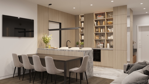 
  Продается 4-комн. квартира, 85.3 м², ЖК Стрижи Сити, блок-секции 8,9
. Фото 4.