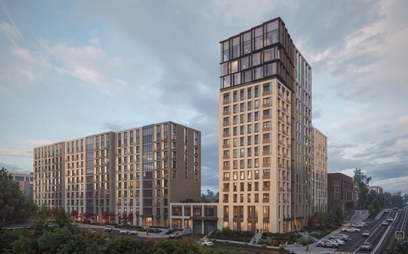 
  Продается 1-комн. квартира, 41.74 м², ЖК ВЕКТОР премиум-квартал, дом 2
. Фото 3.