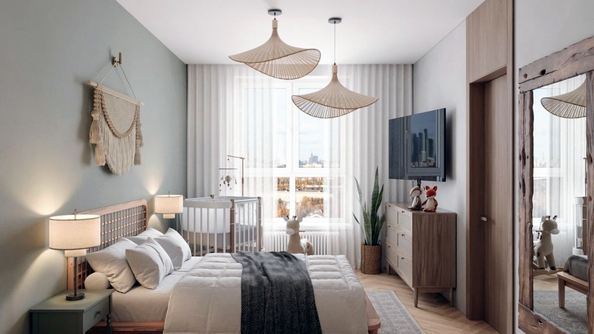 
  Продается 3-комн. квартира, 61.22 м², ЖК Стрижи Сити, блок-секции 6,7
. Фото 11.
