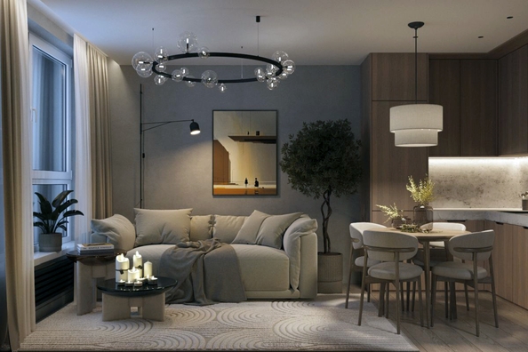 
  Продается 2-комн. квартира 44.23 м², в ЖК Стрижи Сити, блок-секции 6,7. Фото 5.