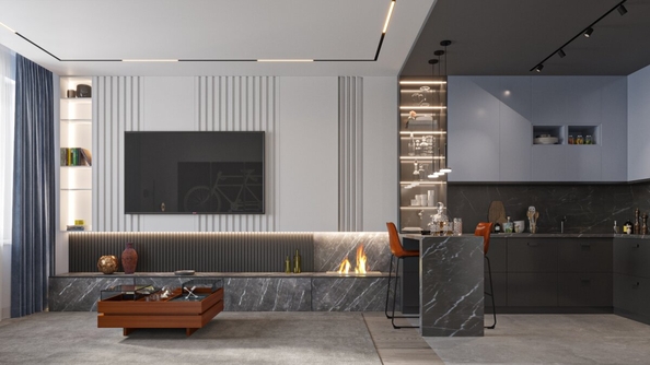 
  Продается 2-комн. квартира 42.1 м², в ЖК Квартал Стрижи, 3 очередь, дом 1. Фото 2.