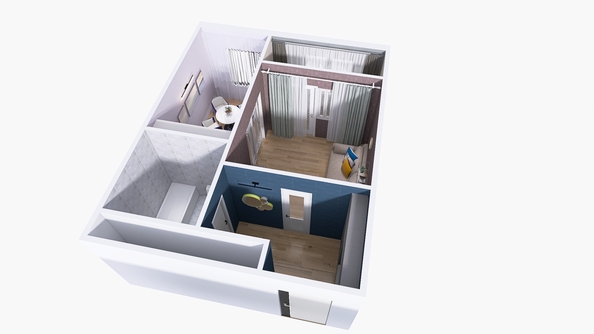 
  Продается 1-комн. квартира 27.4 м², в ЖК Юго-Западный, дом 17. Фото 3.