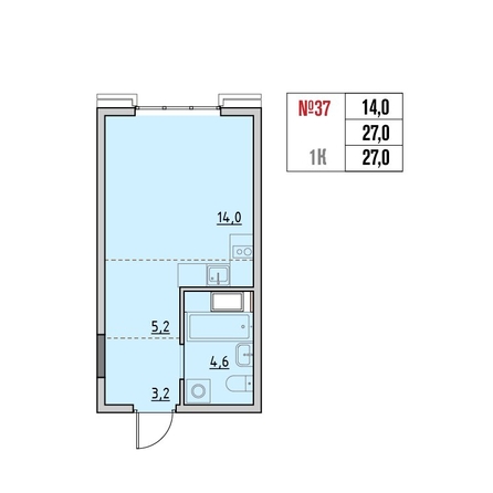 
  Продается 1-комн. квартира 27 м², в ЖК Квартал Стрижи, 3 очередь, дом 2. Фото 1.