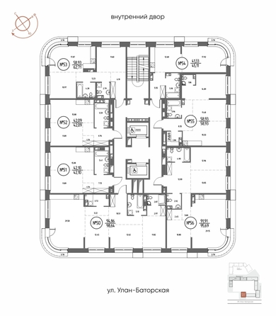 
  Продается 2-комн. квартира 62.71 м², в ЖК СОЮЗ ПРИОРИТИ МАХ, д. 3. Фото 1.