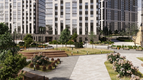 
  Продается 1-комн. квартира 42.87 м², в ЖК ЛЕРМОНТОВ ПАРК, дом 1. Фото 1.