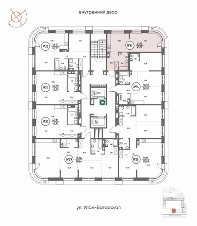
  Продается 1-комн. квартира 45.11 м², в ЖК СОЮЗ ПРИОРИТИ МАХ, д. 3. Фото 27.