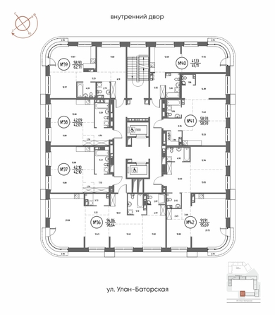
  Продается 1-комн. квартира 42.09 м², в ЖК СОЮЗ ПРИОРИТИ МАХ, д. 3. Фото 1.