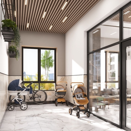 
  Продается 1-комн. квартира 43.49 м², в ЖК Семья, 3 очередь, б/с 7. Фото 5.