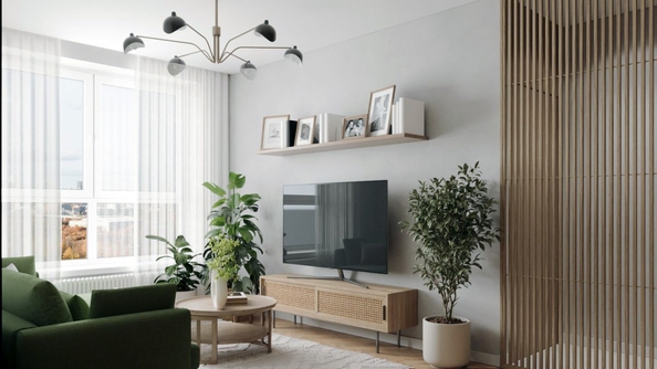 
  Продается 3-комн. квартира 60.12 м², в ЖК Стрижи Сити, блок-секции 6,7. Фото 6.