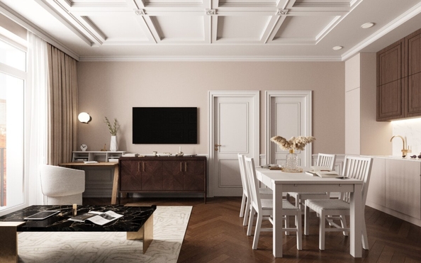 
  Продается 3-комн. квартира 68.6 м², в ЖК Квартал Стрижи, 3 очередь, дом 1. Фото 6.