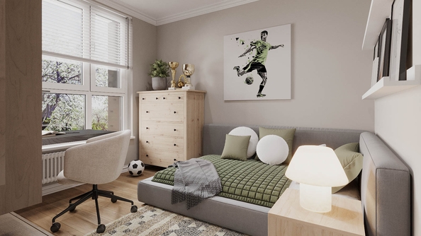 
  Продается 3-комн. квартира 72.8 м², в ЖК Стрижи Сити, блок-секции 8,9. Фото 7.