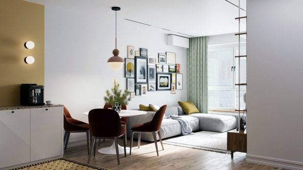
  Продается 3-комн. квартира 61 м², в ЖК Стрижи Сити, блок-секции 6,7. Фото 7.