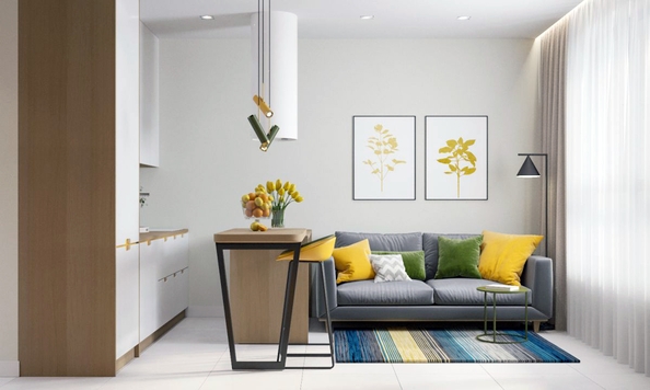 
  Продается 1-комн. квартира 41.14 м², в ЖК Стрижи Сити, блок-секции 6,7. Фото 4.