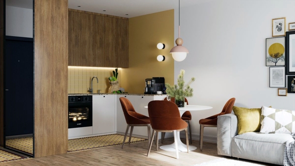 
  Продается 3-комн. квартира 63.04 м², в ЖК Стрижи Сити, блок-секции 6,7. Фото 5.