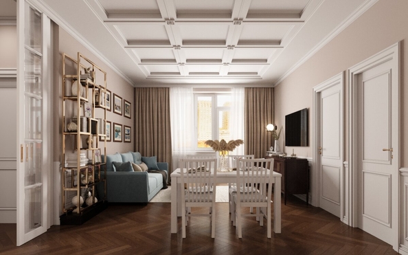 
  Продается 3-комн. квартира 68.3 м², в ЖК Квартал Стрижи, 3 очередь, дом 1. Фото 7.