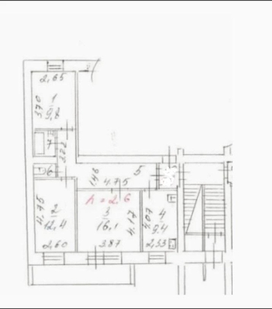
  Продается 3-комн. квартира 67.5 м². Фото 48.