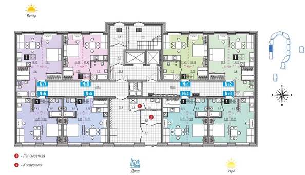 
  Продается 1-комн. квартира 37.67 м², в ЖК Первый Ленинский квартал, Дом 6. Фото 20.