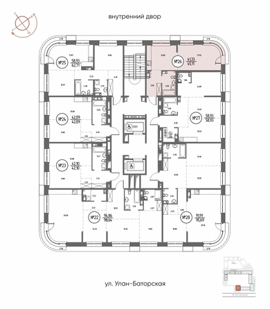 
  Продается 1-комн. квартира 45.11 м², в ЖК СОЮЗ ПРИОРИТИ МАХ, д. 3. Фото 1.