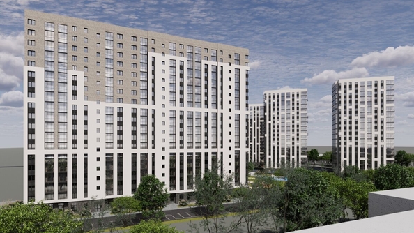 
  Продается 1-комн. квартира 42.51 м², в ЖК ЛЕРМОНТОВ ПАРК, дом 1. Фото 1.
