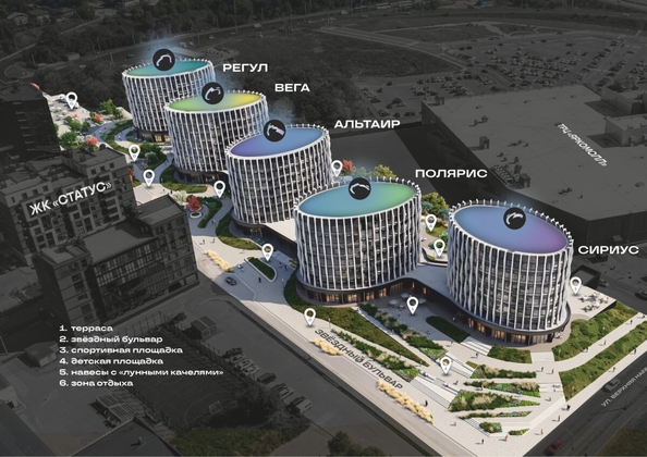 
  Продается 1-комн. квартира 26.5 м², в ЖК Звезды, дом 3. Фото 3.
