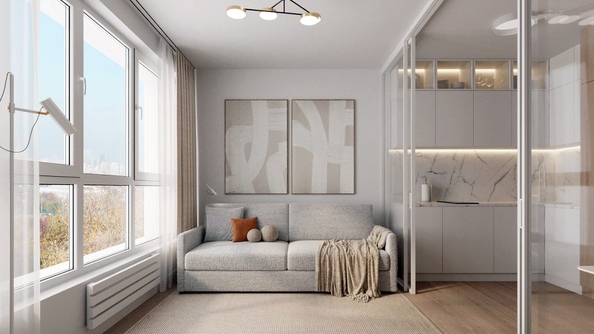 
  Продается 1-комн. квартира 25.7 м², в ЖК Стрижи Сити, блок-секции 6,7. Фото 6.