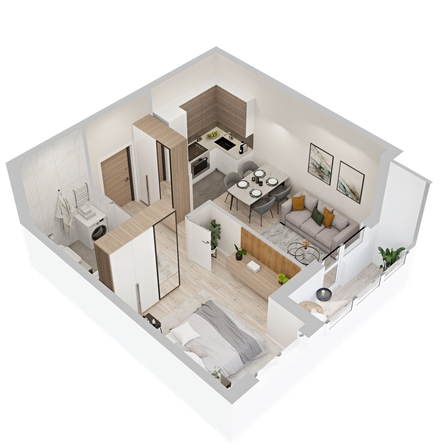 
  Продается 1-комн. квартира 40.26 м², в  ЖиВой комплекс на Кузьмихе. Фото 1.
