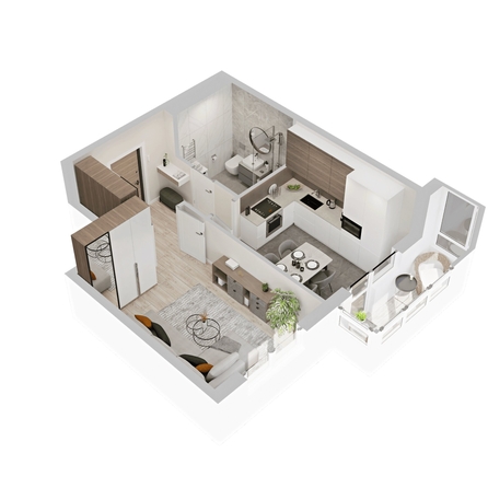 
  Продается 1-комн. квартира 37.96 м², в  ЖиВой комплекс на Кузьмихе. Фото 1.