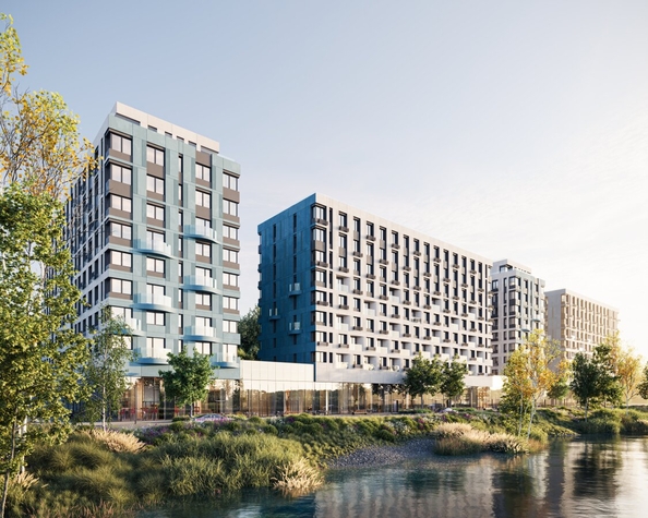 
  Продается 3-комн. квартира 57.33 м², в ЖК Клубный дом РиверАнг. Фото 3.