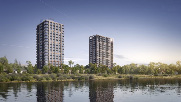 
  Продается 1-комн. квартира 44.91 м², в ЖК Бродский, 1-я очередь. Фото 2.