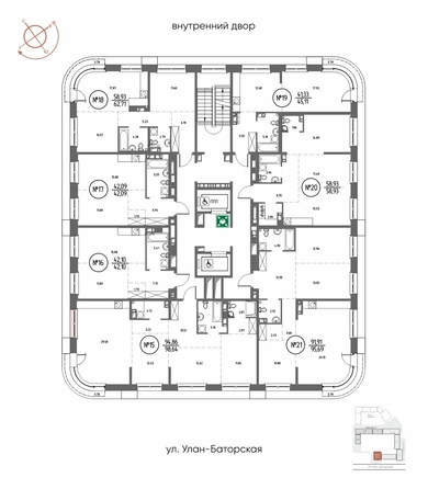 
  Продается 2-комн. квартира 58.93 м², в ЖК СОЮЗ ПРИОРИТИ МАХ, д. 3. Фото 2.