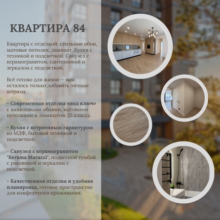 
  Продается 2-комн. квартира 61.8 м², в ЖК Стрижи Сити, блок-секции 6,7. Фото 3.