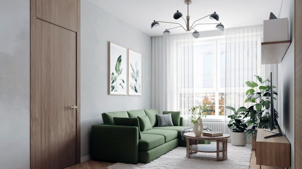 
  Продается 3-комн. квартира 60.6 м², в ЖК Стрижи Сити, блок-секции 6,7. Фото 5.