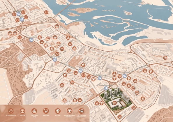 
  Продается 1-комн. квартира 42.87 м², в ЖК ЛЕРМОНТОВ ПАРК, дом 1. Фото 3.